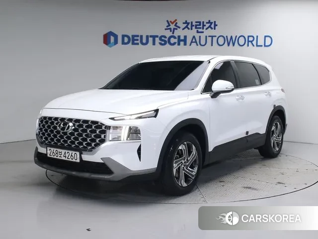 Hyundai The New Santa Fe 2021 Белый из Кореи