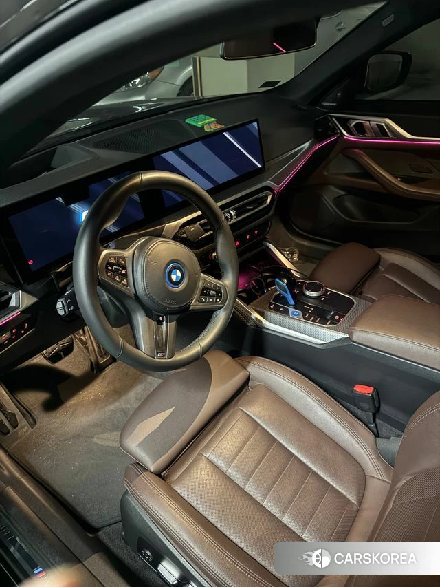BMW i4 2023 Черный из Кореи