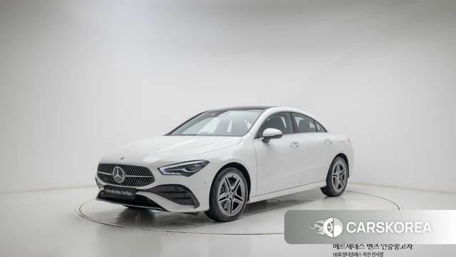 Mercedes-Benz CLA-Class C118 2025 Белый из Кореи