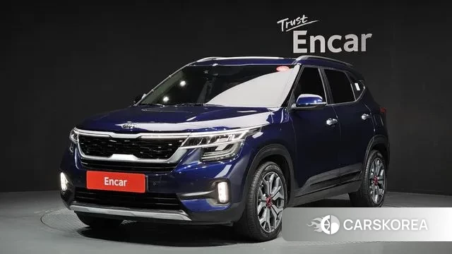 Kia Seltos 2020 Синий из Кореи
