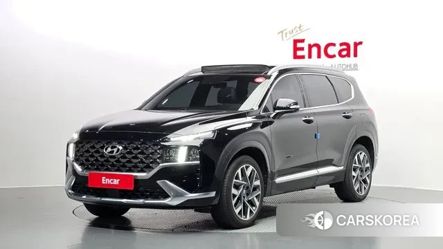 Hyundai The New Santa Fe 2021 Черный из Кореи