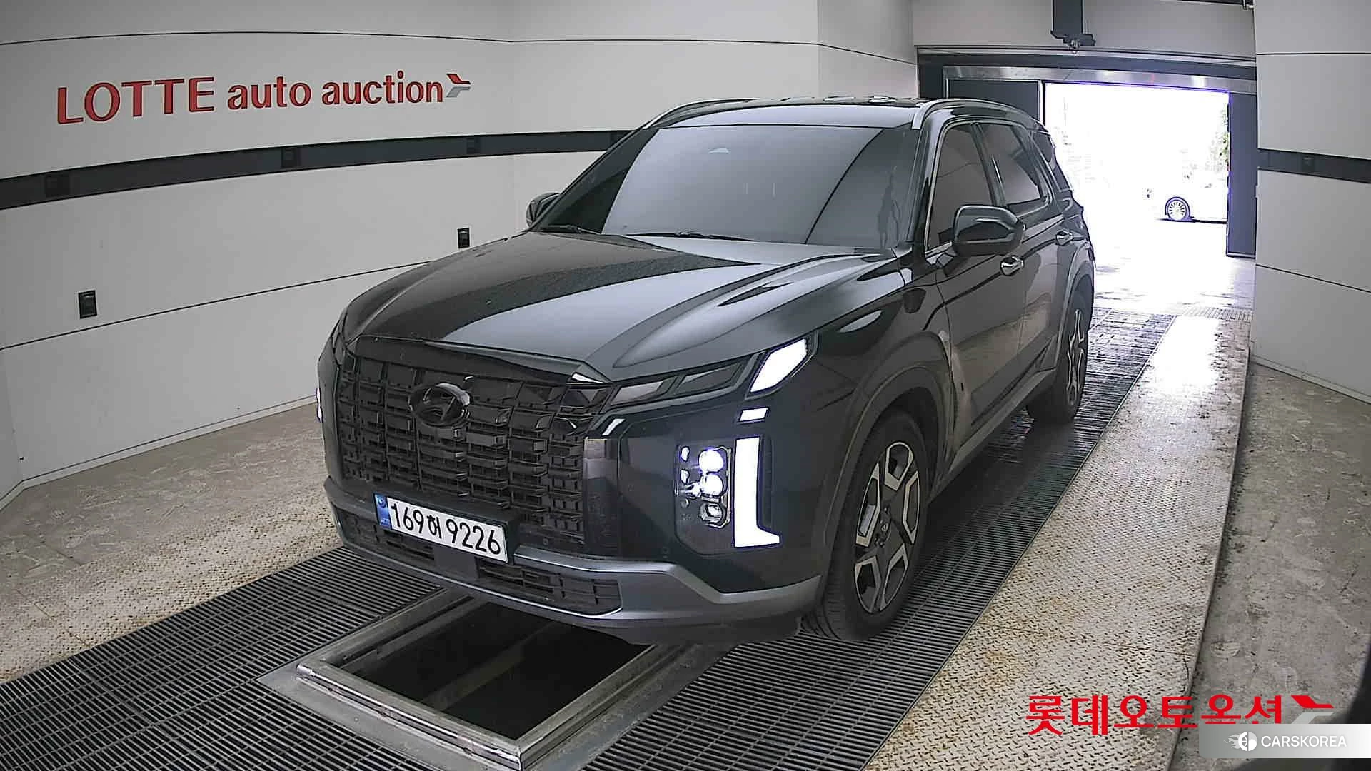 Hyundai Palisade 2023 Abyss Black Pearl из Кореи
