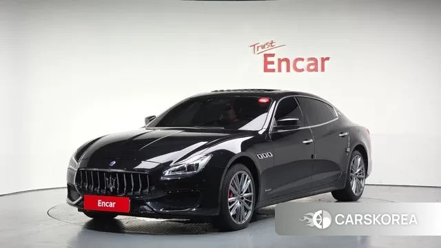 Maserati Quattroporte 2019 Черный из Кореи