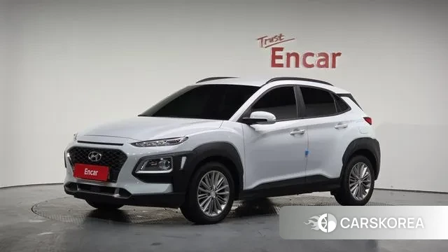 Hyundai Kona 2019 Белый из Кореи
