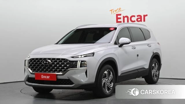 Hyundai The New Santa Fe 2022 Белый из Кореи