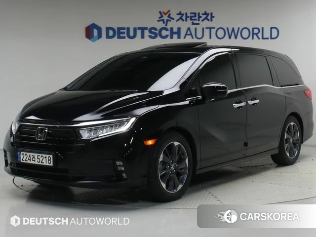 Honda Odyssey 2022 Черный из Кореи