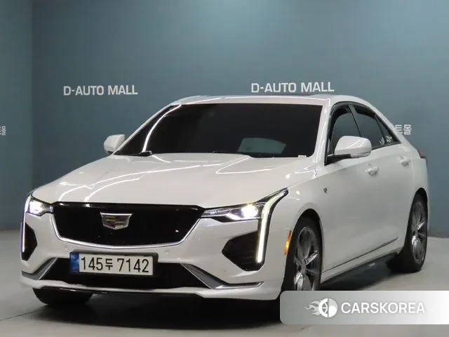 Cadillac CT4 2020 Белый из Кореи
