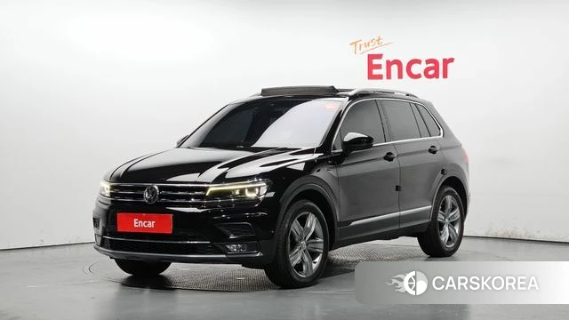 Volkswagen Tiguan second Generation 2018 Черный из Кореи