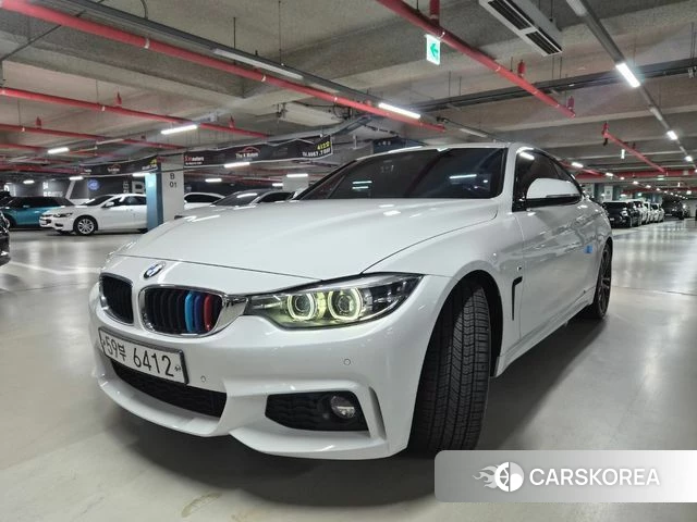 BMW 4 Series (F32) 2018 Белый из Кореи
