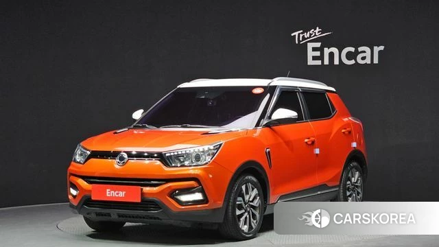 Ssangyong Tivoli Armor 2018 Оранжевый из Кореи
