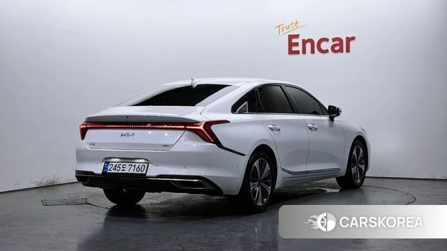Kia K8 Hybrid 2022 Белый из Кореи