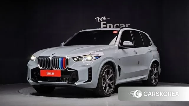 BMW X5 (G05) 2023 Серебристо-серый из Кореи