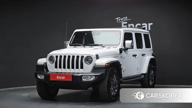 Jeep Wrangler (JL) 2021 Белый из Кореи