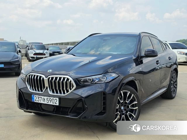 BMW X6 (G06) 2026 Черный из Кореи
