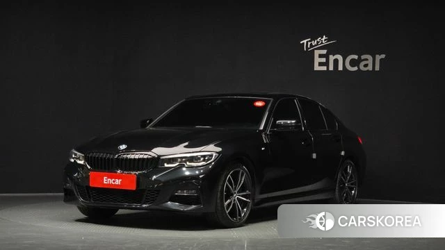 BMW 3 Series (G20) 2021 Черный из Кореи