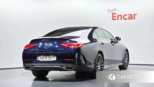 Mercedes-Benz CLS-Class C257 2021 Синий из Кореи