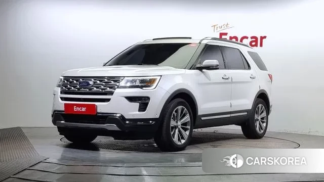 Ford Explorer 2018 Серый из Кореи