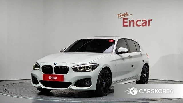BMW 1 Series (F20) 2018 Белый из Кореи