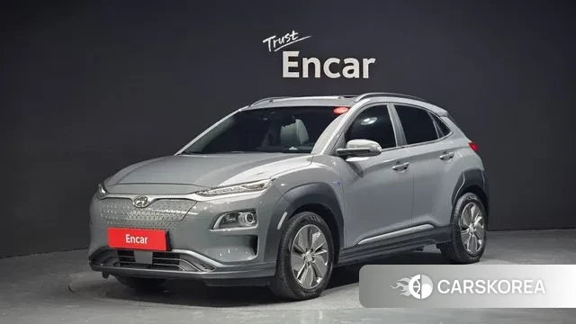 Hyundai Kona Electric 2020 Серебристо-серый из Кореи