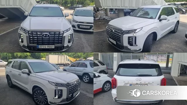 Hyundai The New Palisade 2023 Белый из Кореи