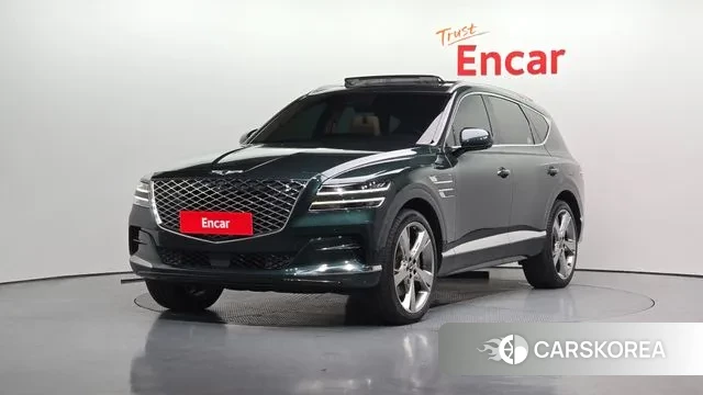 Genesis GV80 2022 Темно-зеленый из Кореи