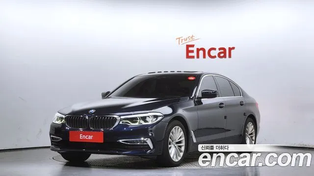 BMW 5 Series (G30) 2019 Синий из Кореи