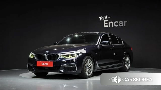 BMW 5 Series (G30) 2019 Черный из Кореи