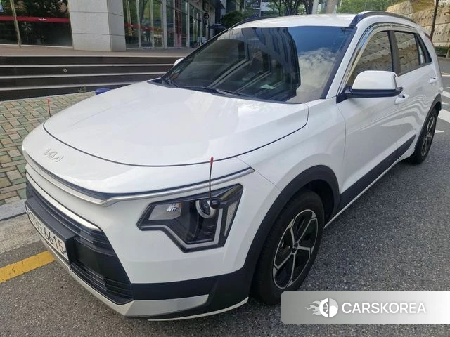 Kia Di Ol Nu Niro 2023 Серебристо-серый из Кореи