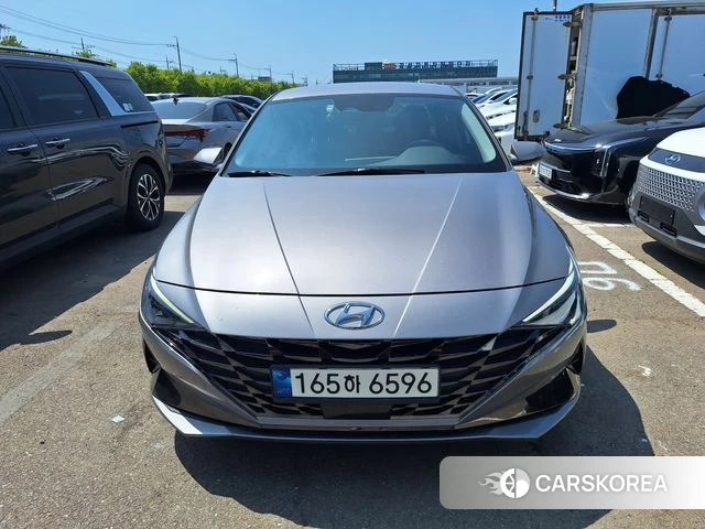 Hyundai Avante Hybrid (CN7) 2021 Серый из Кореи