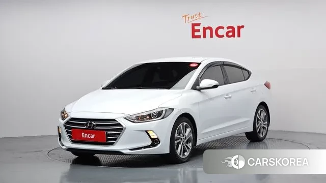 Hyundai Avante AD 2018 Белый из Кореи