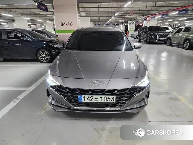 Hyundai Avante (CN7) 2021 Серый из Кореи