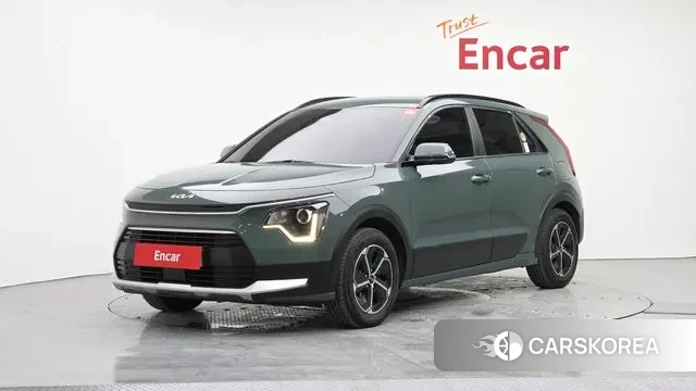 Kia Di Ol Nu Niro 2022 Зеленый из Кореи