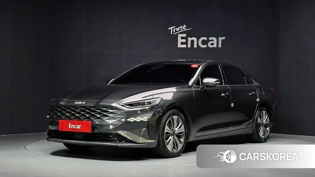 Kia K8 Hybrid 2022 Серый из Кореи