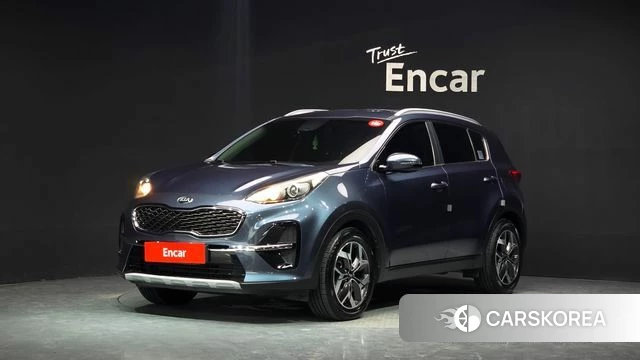 Kia Sportage The Bold 2021 Синий из Кореи