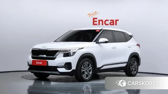 Kia Seltos 2021 Белый из Кореи
