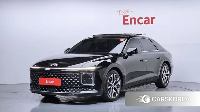 Hyundai Grandeur (GN7) 2024 Черный из Кореи