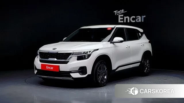 Kia Seltos 2021 Белый из Кореи