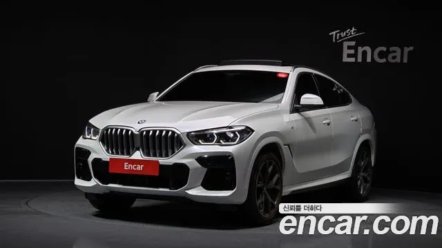 BMW X6 (G06) 2022 Белый из Кореи