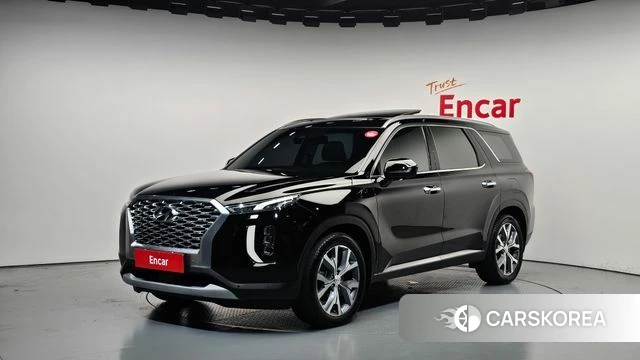 Hyundai Palisade 2021 Черный из Кореи