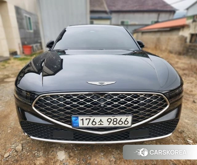Genesis G90 (RS4) 2023 Черный из Кореи