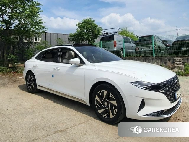 Hyundai The New Grandeur IG Hybrid 2022 Белый из Кореи