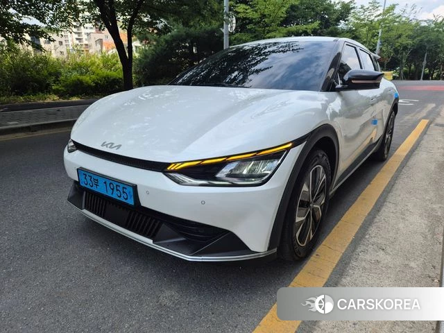 Kia EV6 2022 Белый из Кореи