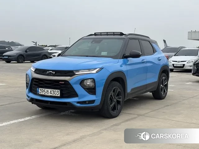 Chevrolet (GM Daewoo) Trailblazer 2022 Синий из Кореи