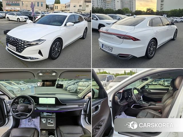 Hyundai The New Grandeur IG 2021 Белый из Кореи