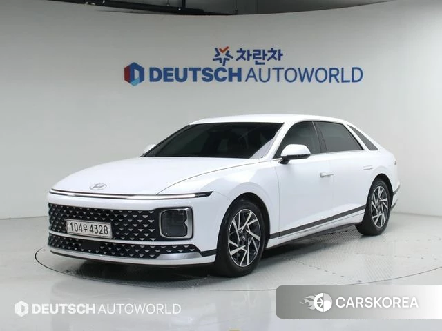 Hyundai Grandeur (GN7) 2023 Белый из Кореи