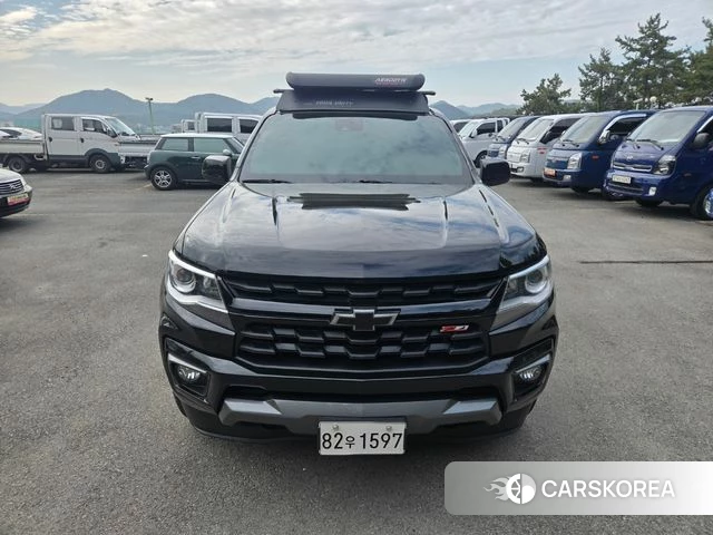 Chevrolet (GM Daewoo) Real New Colorado 2021 Черный из Кореи