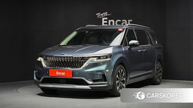 Kia Carnival 4th generation 2021 Синий нефрит из Кореи