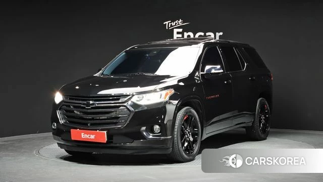 Chevrolet (GM Daewoo) Traverse 2020 Черный из Кореи