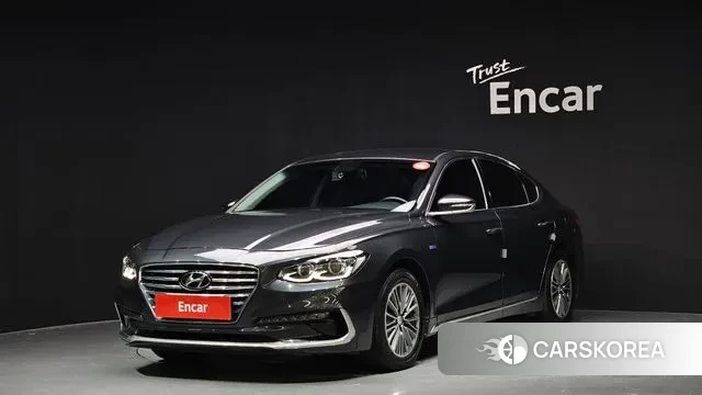 Hyundai Grandeur IG Hybrid 2018 Серый из Кореи