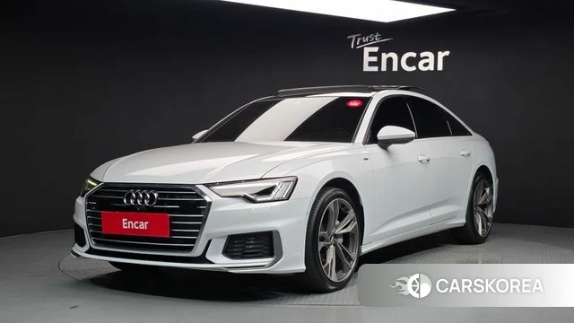 Audi A6 (C8) 2020 Белый из Кореи